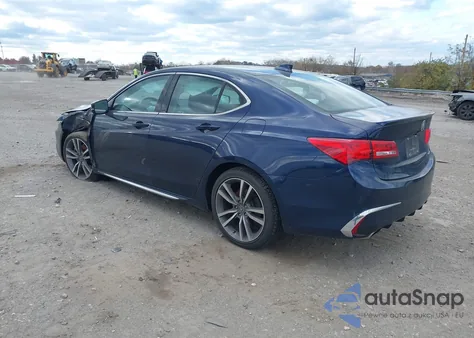 2019 Acura Tlx Advance Pkg из США, поврежденный, VIN 19UUB3F82KA002731